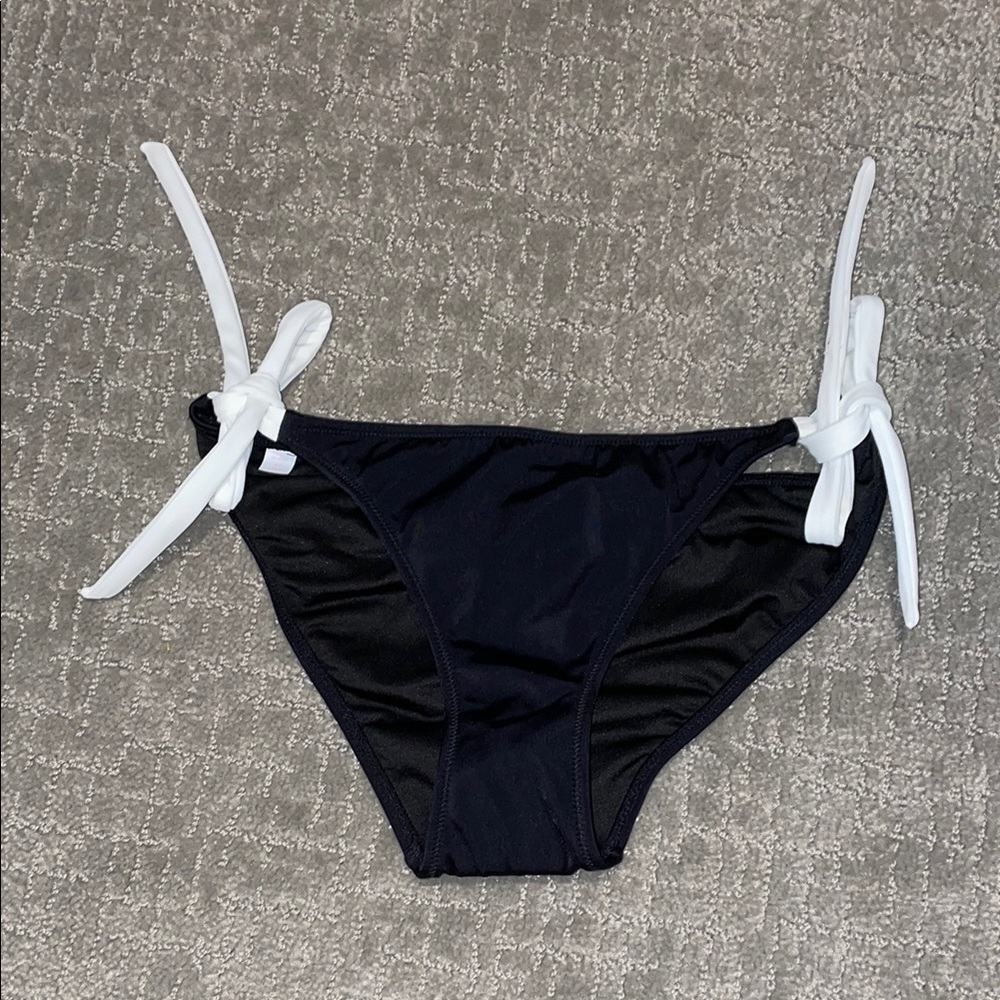 Victoria Emerson Black and White Bikini Bottom